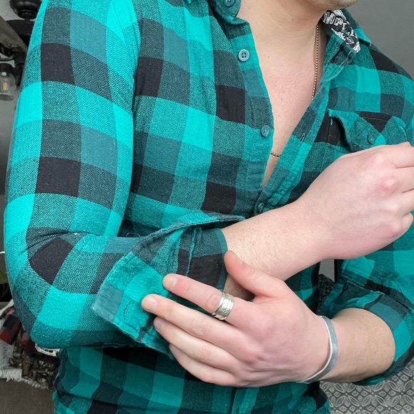 Blue Flannel Shirt - Picture 3 of 5